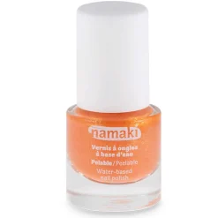 Nagellack glitzer-coral abziehbar