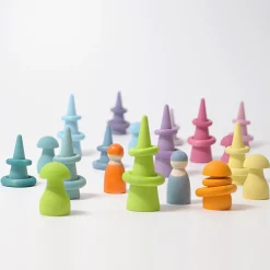 Pastell Regenbogenwald