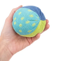 Rasselball blau-grün