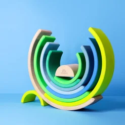 Regenbogen Neongrün