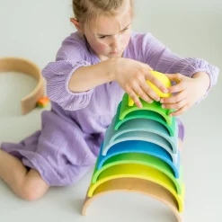 Regenbogen Neongrün