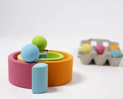 Regenbogen Pastell Mittel