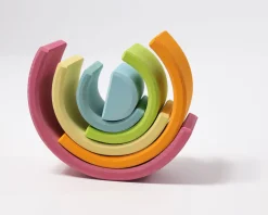 Regenbogen Pastell Mittel