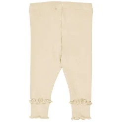 Ripp-Leggings mit Rüsche oak 92