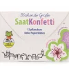 Saatkonfetti blühende Grüße