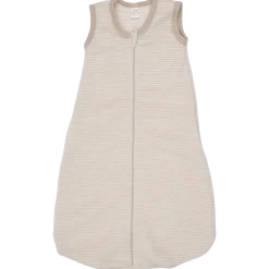 Schlafsack Wollfrottee sand Ringel 90 cm