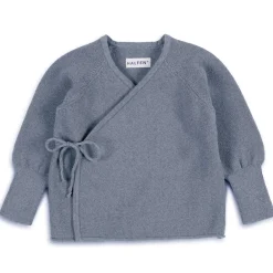 Schlüttli Merinowolle rauchblau 62/68