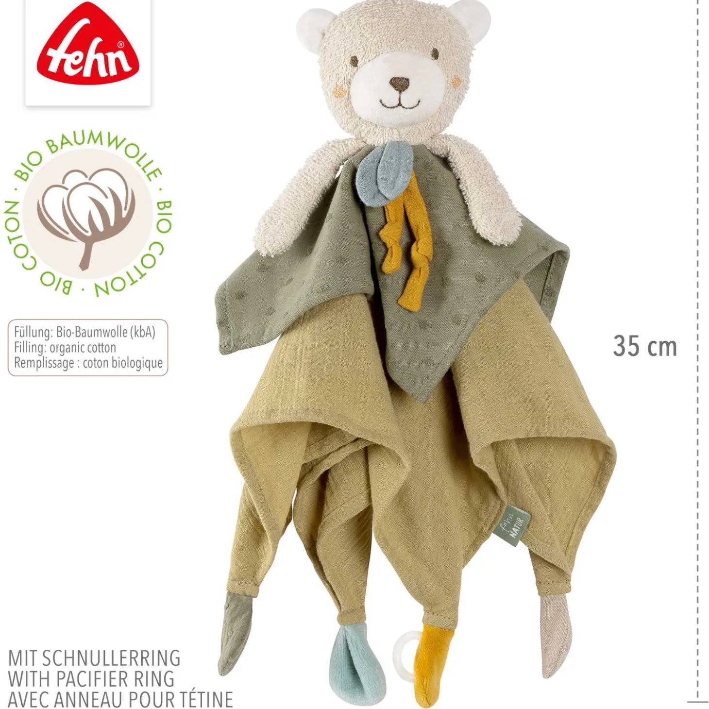 Schmusetuch Bär