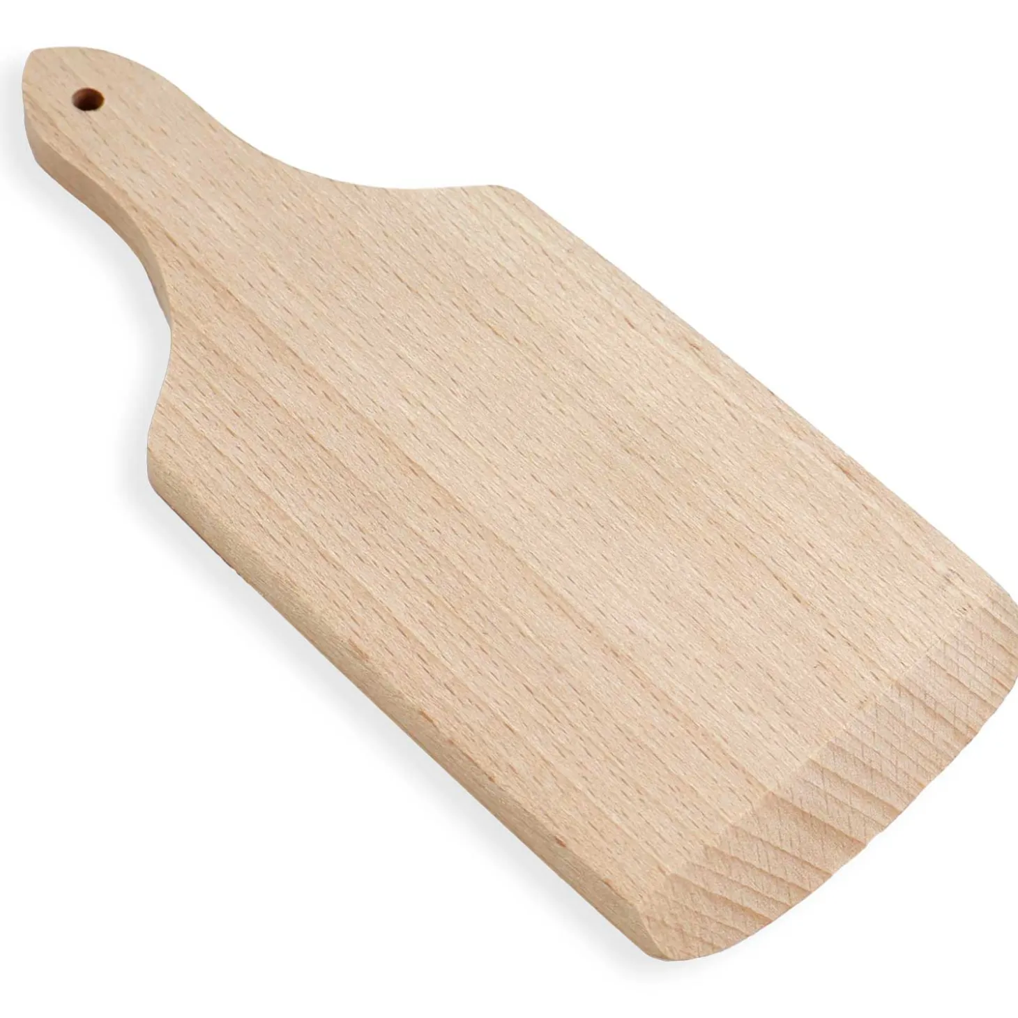 Schneidebrettchen aus Holz mit Griff