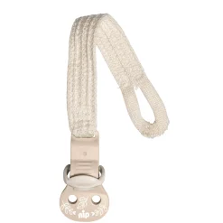 Schnullerband beige