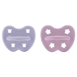 Schnuller 2er-Pack kiefergerecht "violett & orchid" ab 3M