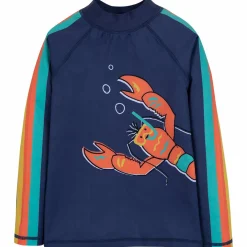 Schwimmshirt dunkelblau "Lobster" UPF 50+ 86/92