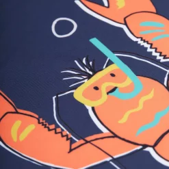 Schwimmshirt dunkelblau "Lobster" UPF 50+ 86/92
