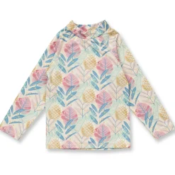 Schwimmshirt "Tropical" pastel UPF 50+ 110/116