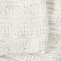 Shorts "Ajourstrick" warmweiß 68