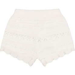 Shorts "Ajourstrick" warmweiß 68