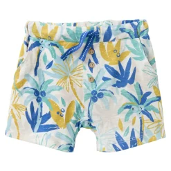 Shorts "Palmen" türkis-gelb 86/92