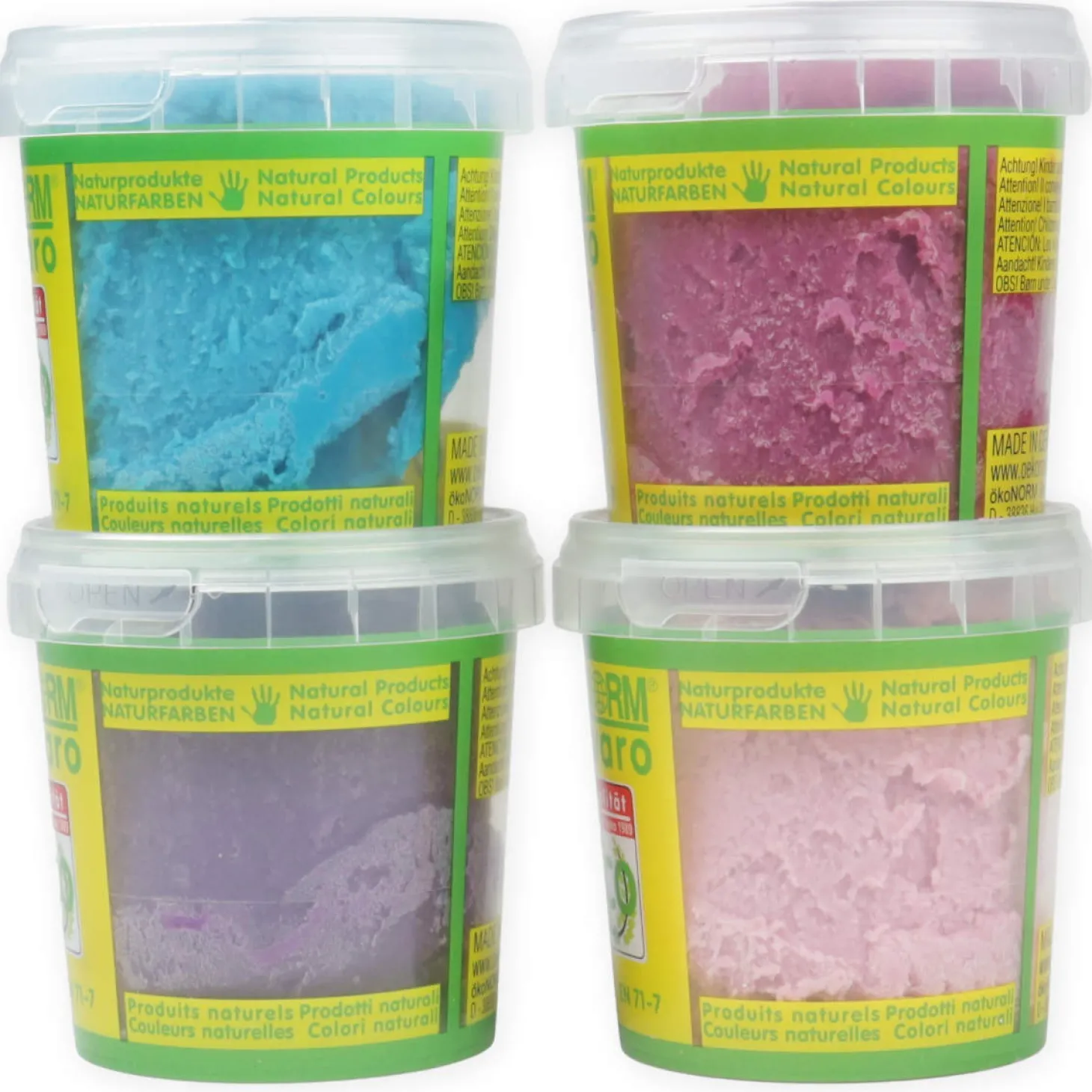 Soft Knete 4er Set "Eco Princess"