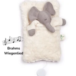 Spieluhr Schlafsack Elefant | Brahms Wiegenlied