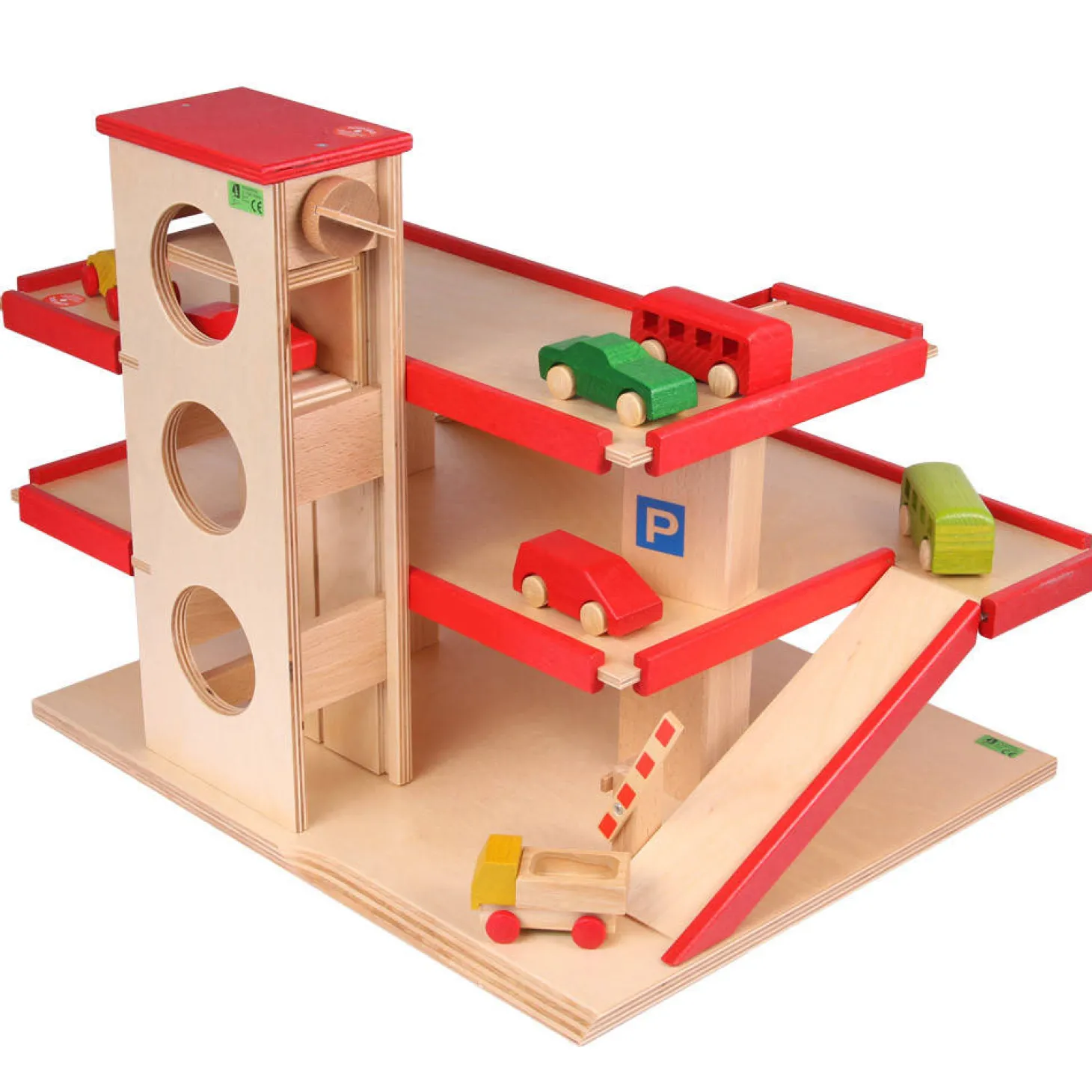 Spielzeug Parkhaus Holz