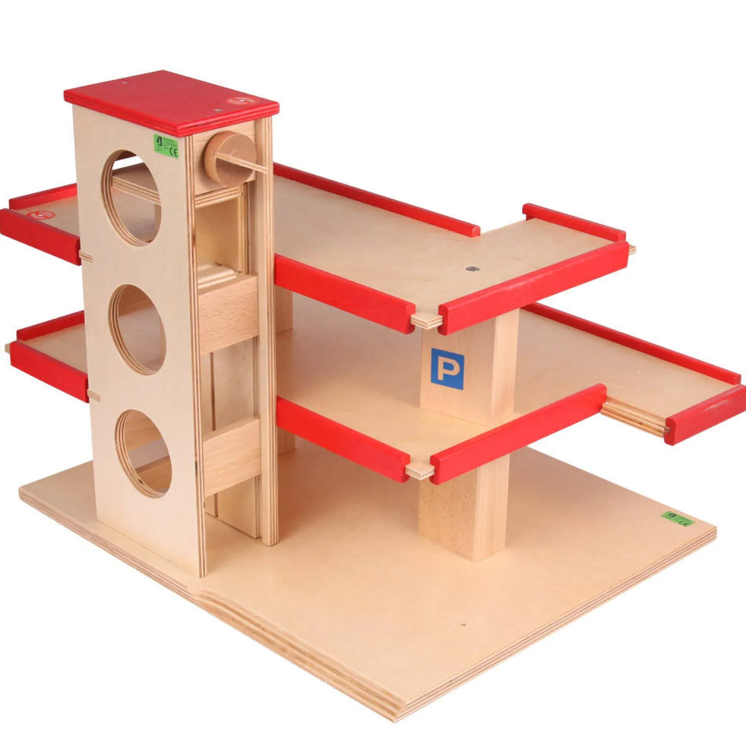 Spielzeug Parkhaus Holz