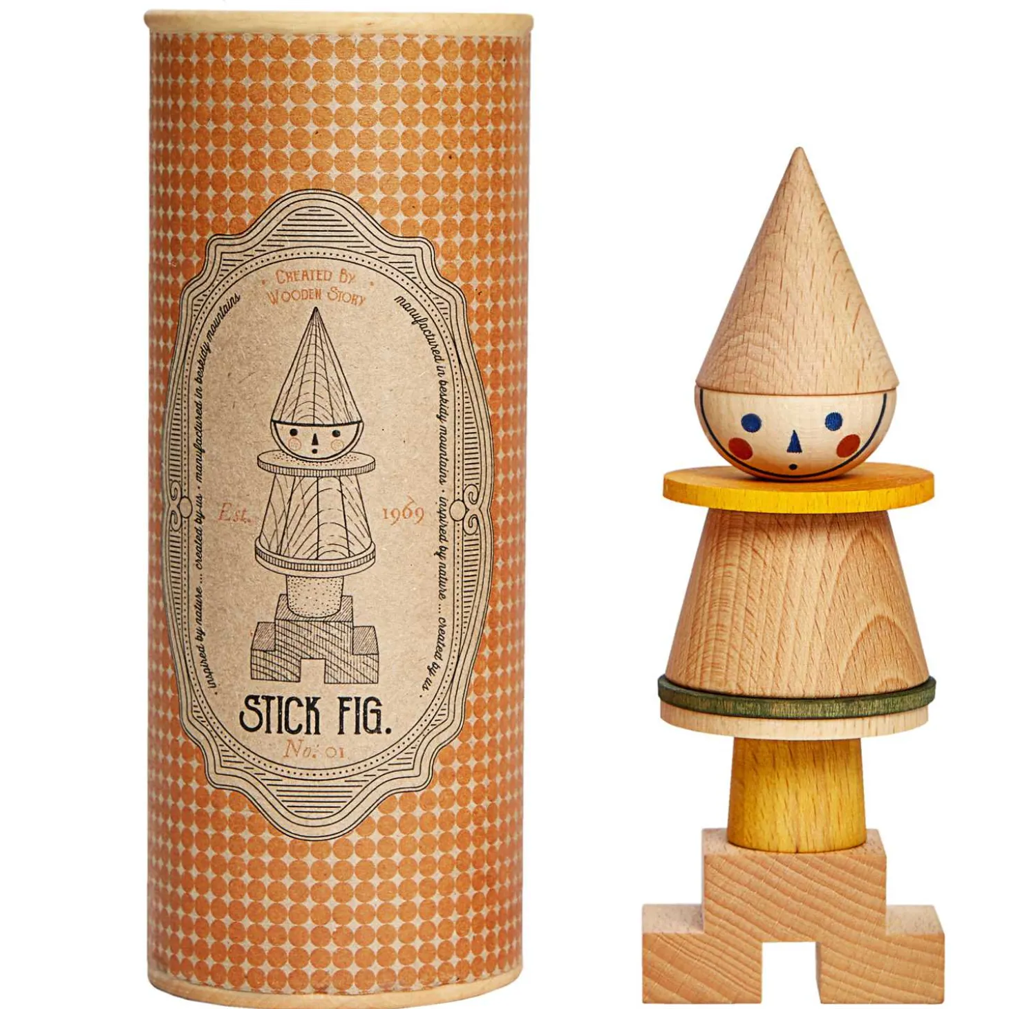 Steckfigur No.01 gelb