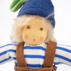 Stoffpuppe Blaubeerkind "nach Waldorf Art“