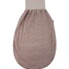 Strampelsack beige Blätter