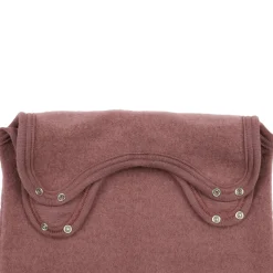 Strampler Wollfrottee mauve 56