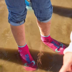 Strandsocken Beachies Delfin | pink 28-30