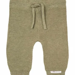 Strick-Babyhose olivgrün 62
