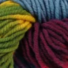 Strickgabel + Strickwolle 50g bunt