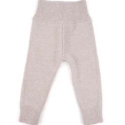 Strick-Hose mit Cashmere beige 74/80