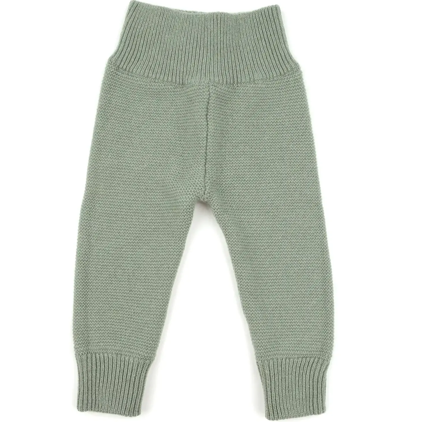 Strick-Hose mit Cashmere sage 50/56