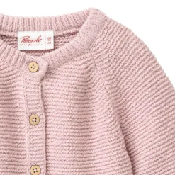 Strickjacke malve 86/92