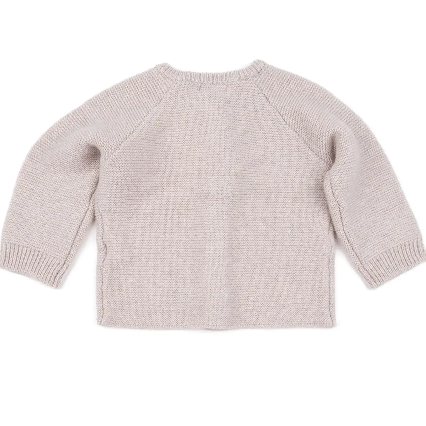 Strickjacke mit Cashmere beige 50/56