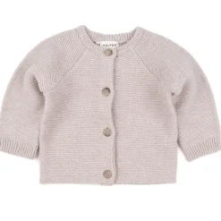 Strickjacke mit Cashmere beige 50/56
