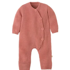 Strick-Overall Merinowolle softpink 74/80