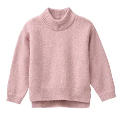Strick-Pullover mit Stehkragen rosenholz 98/104