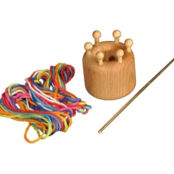 Strickrum aus Holz