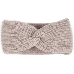 Strick-Stirnband mit Cashmere altrose 2