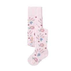 Strumpfhose "Blumen" rosa 62/68