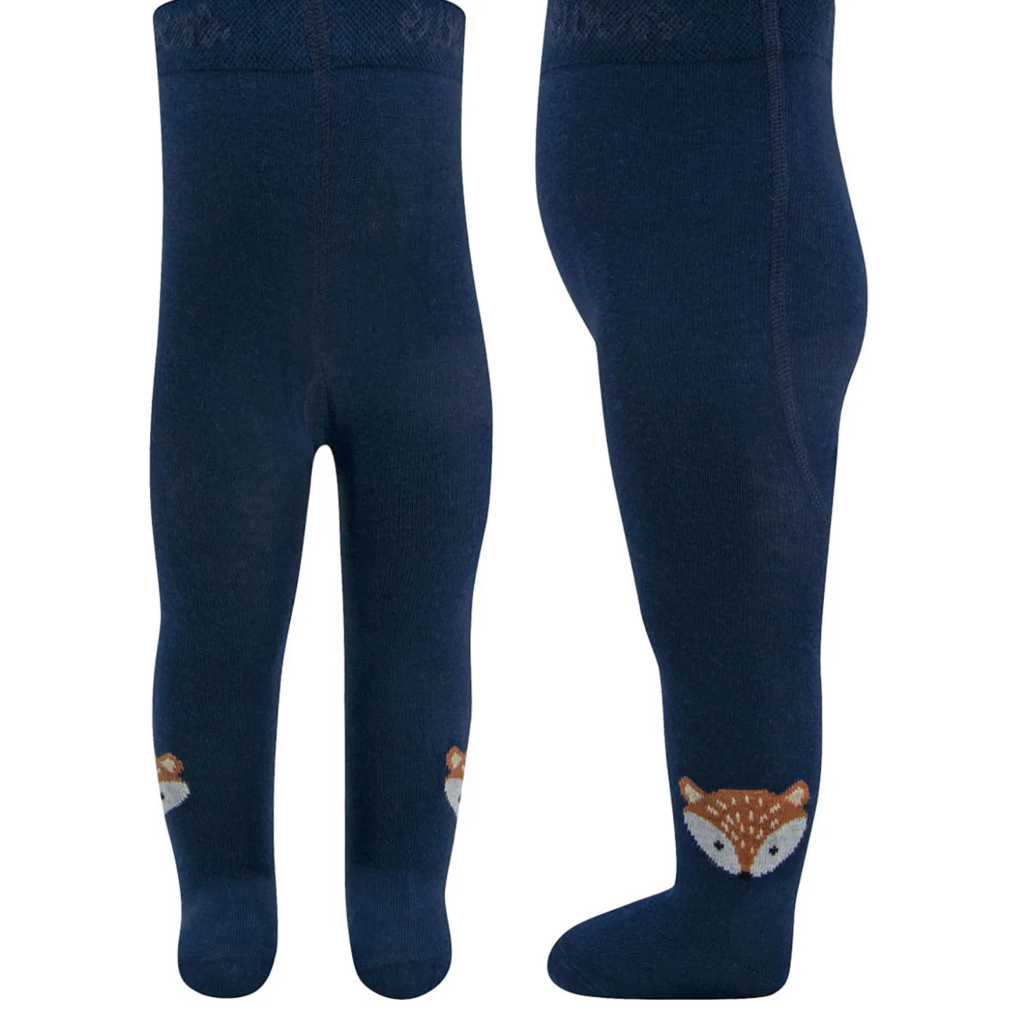 Strumpfhose "Fuchs" blau 74