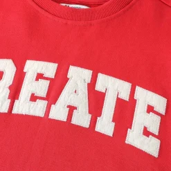 Sweat-Pullover "Create" rot 116