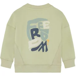 Sweatshirt "Freedom" lindgrün 110