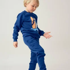 Sweatshirt "Surf " blau 104