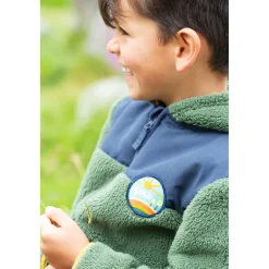 Teddy-Fleecejacke khaki 116