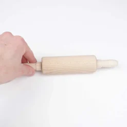 Teigrolle mit Stahlachse