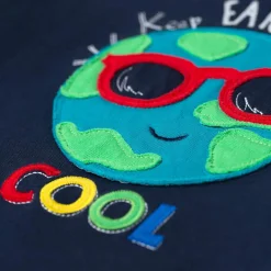 T-Shirt dunkelblau 