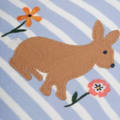 T-Shirt lavendel "Hase" 80/86